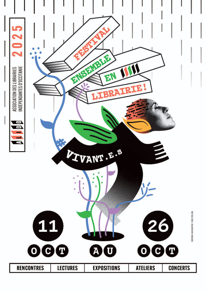 Festival "Ensemble en librairie !" : Lecture à Voix Nue avec Elizabeth Masse