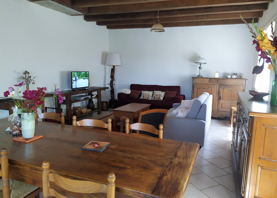 Salon-salle à manger
