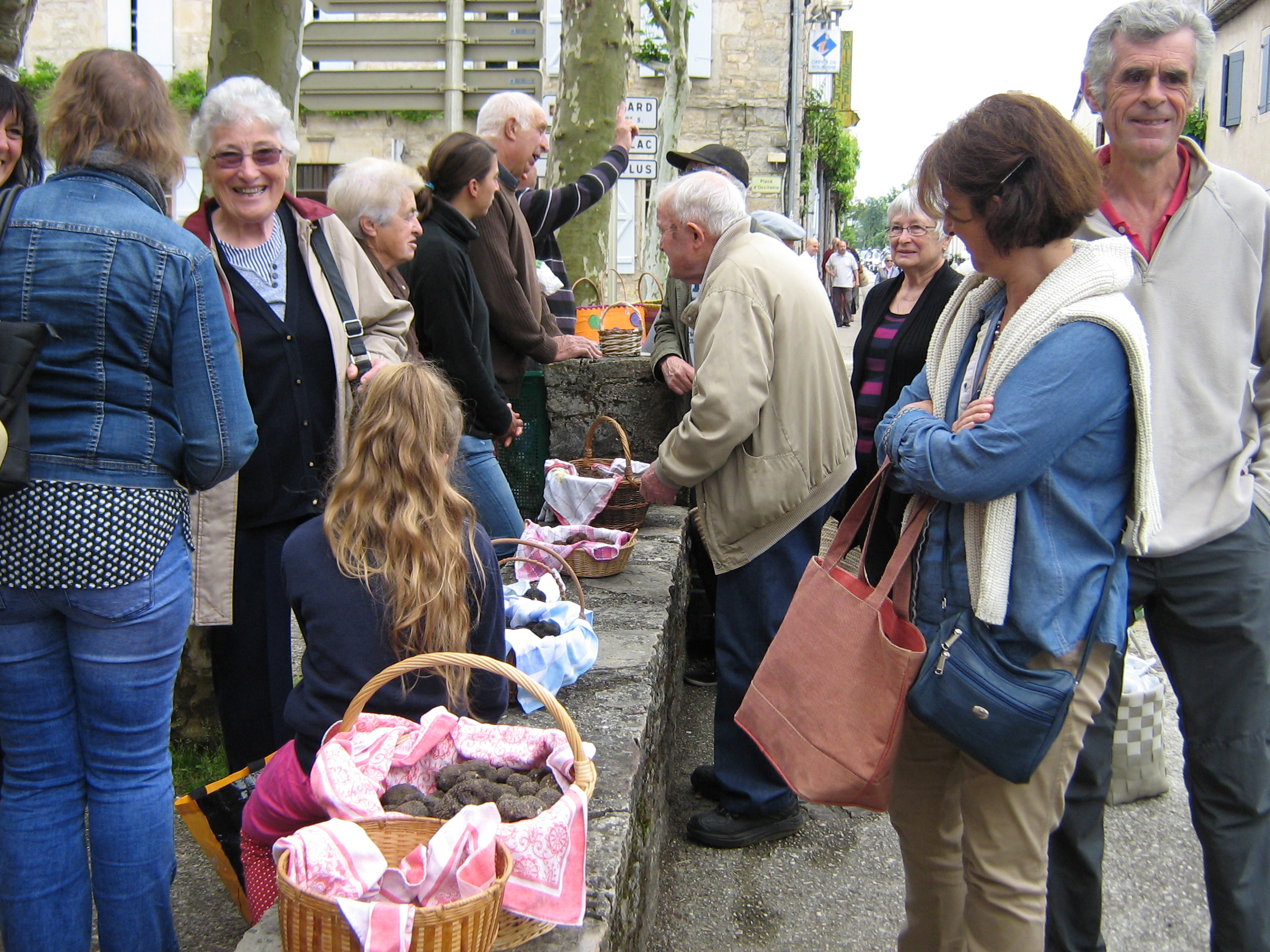 Marché aux truffes d’été