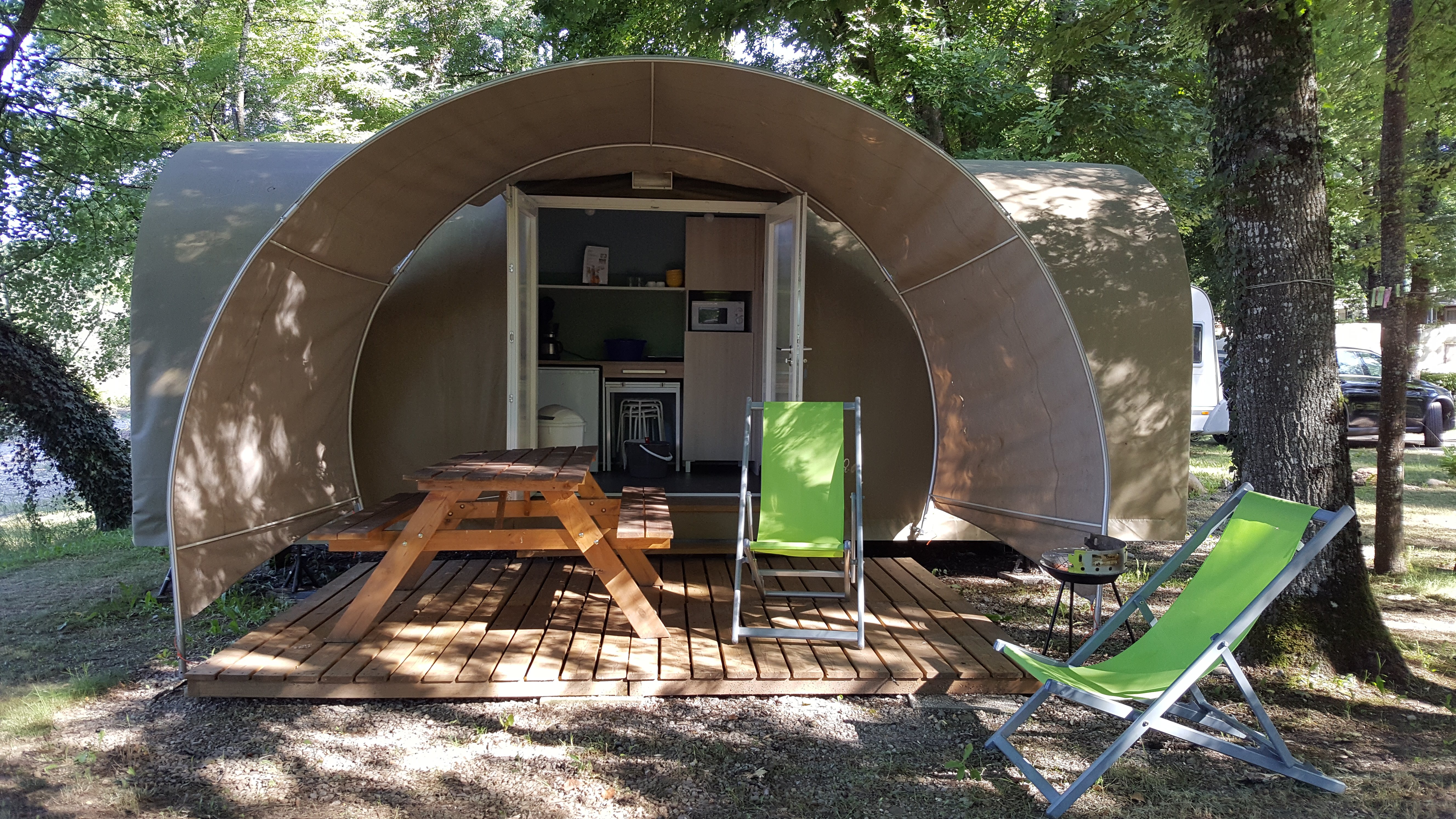 Camping Les Chalets sur la Dordogne, Girac - photo 4