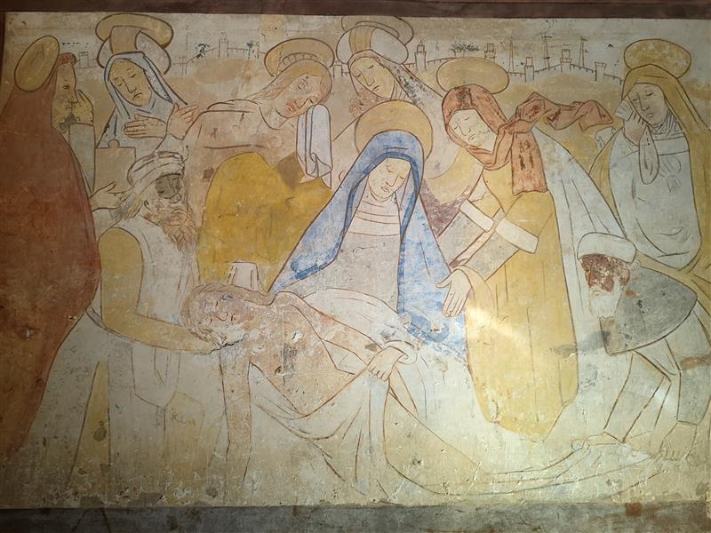 Peintures Murales de l'Église St-Pierre-ès-Liens à Rampoux
