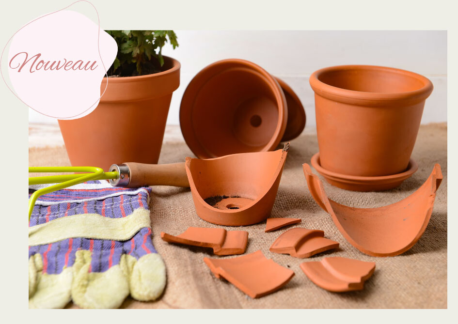 Atelier "Pots cassés" aux pépinières Passedat