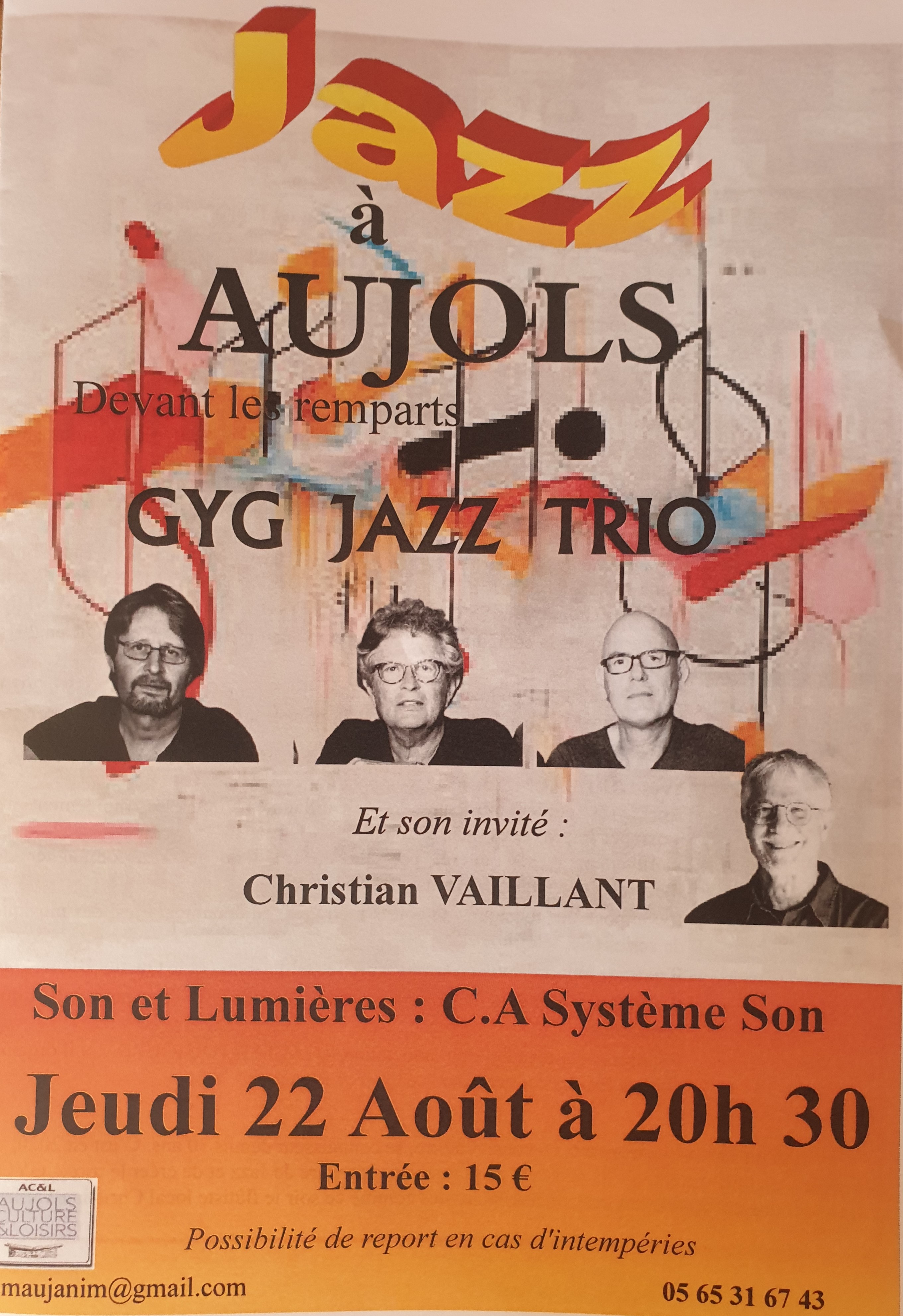 Concert Jazz : Gyg Jazz Trio