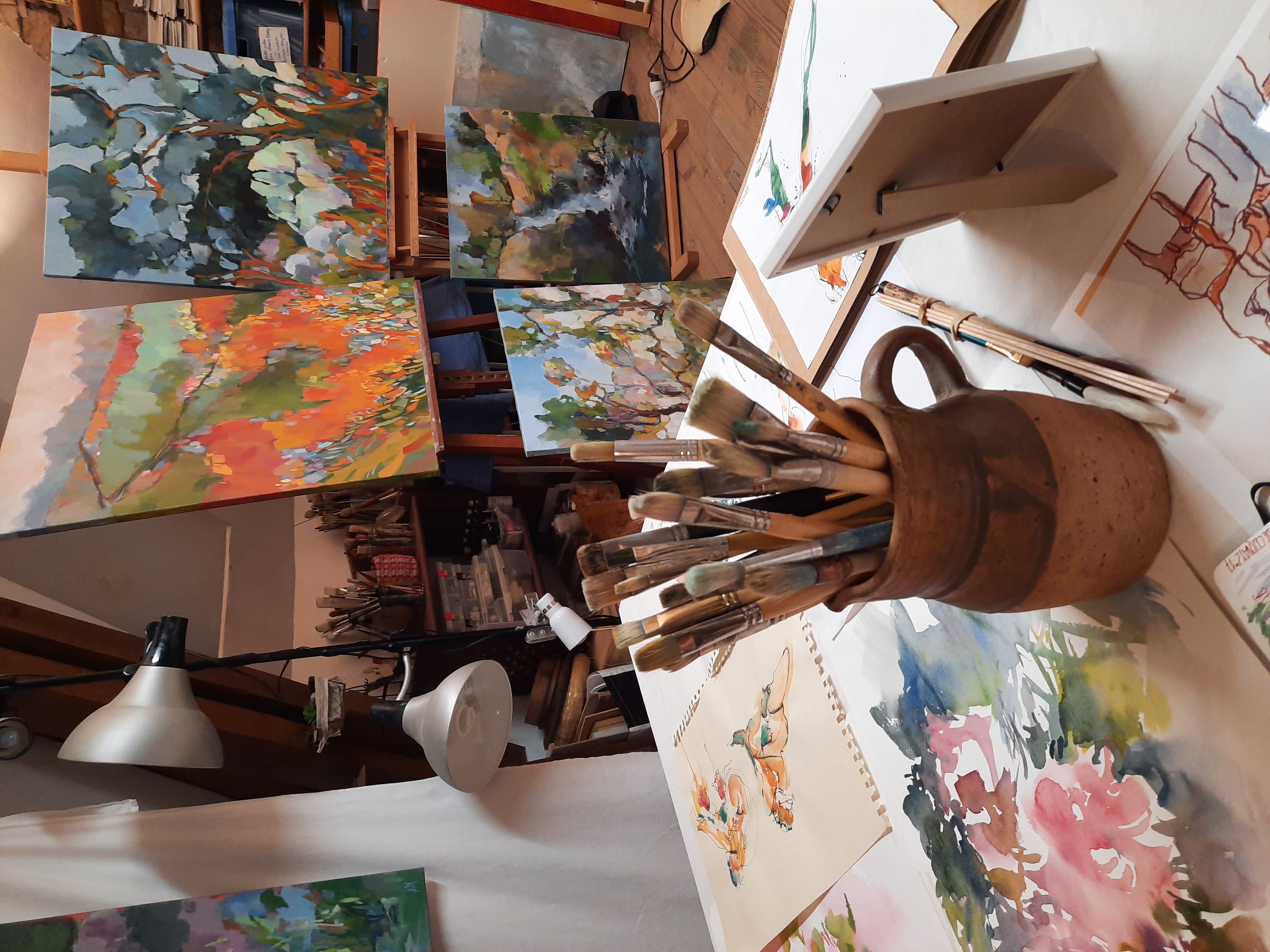 L'Atelier Agnès MARTIN-GENTY -artiste peintre- Pinceau Vivant — photo 3