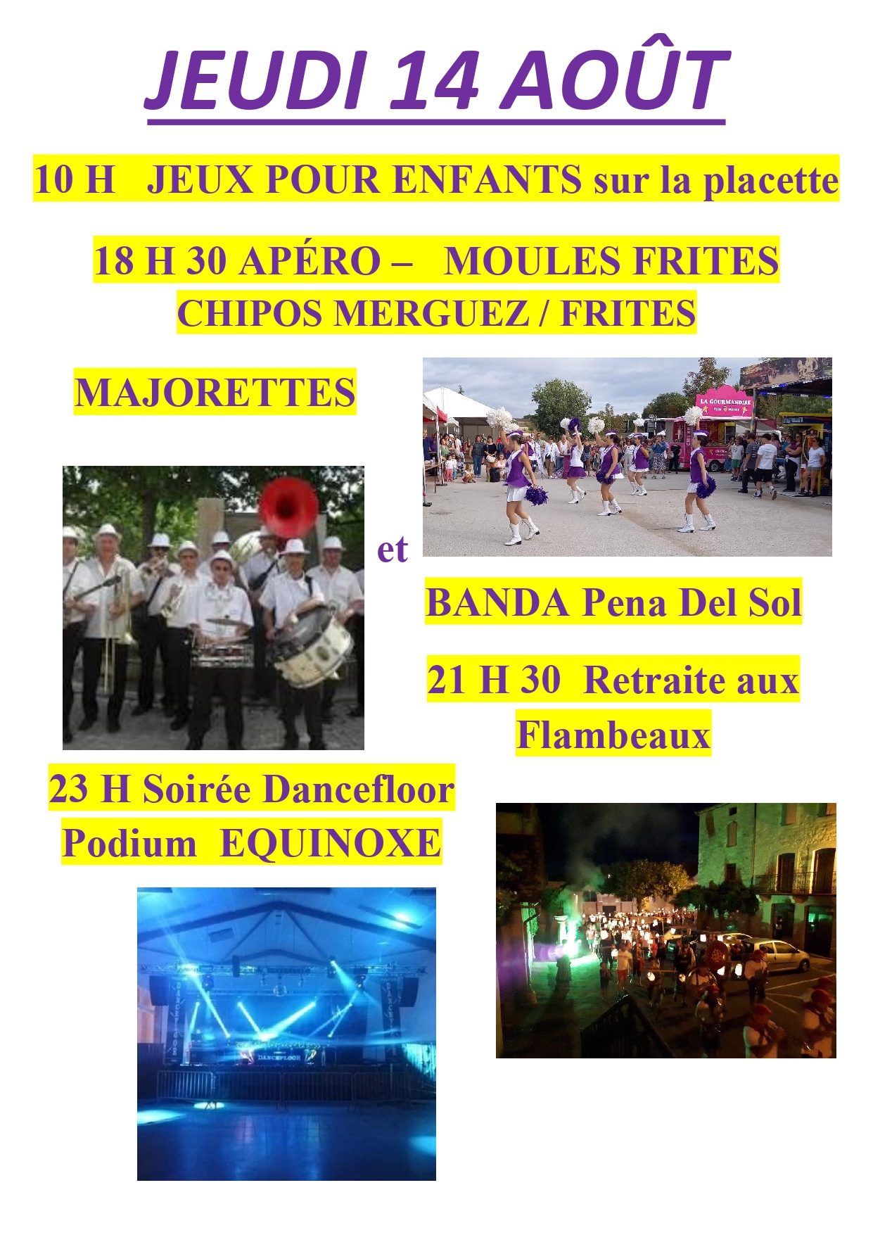 Fête votive de Limogne en Quercy, Limogne-en-Quercy