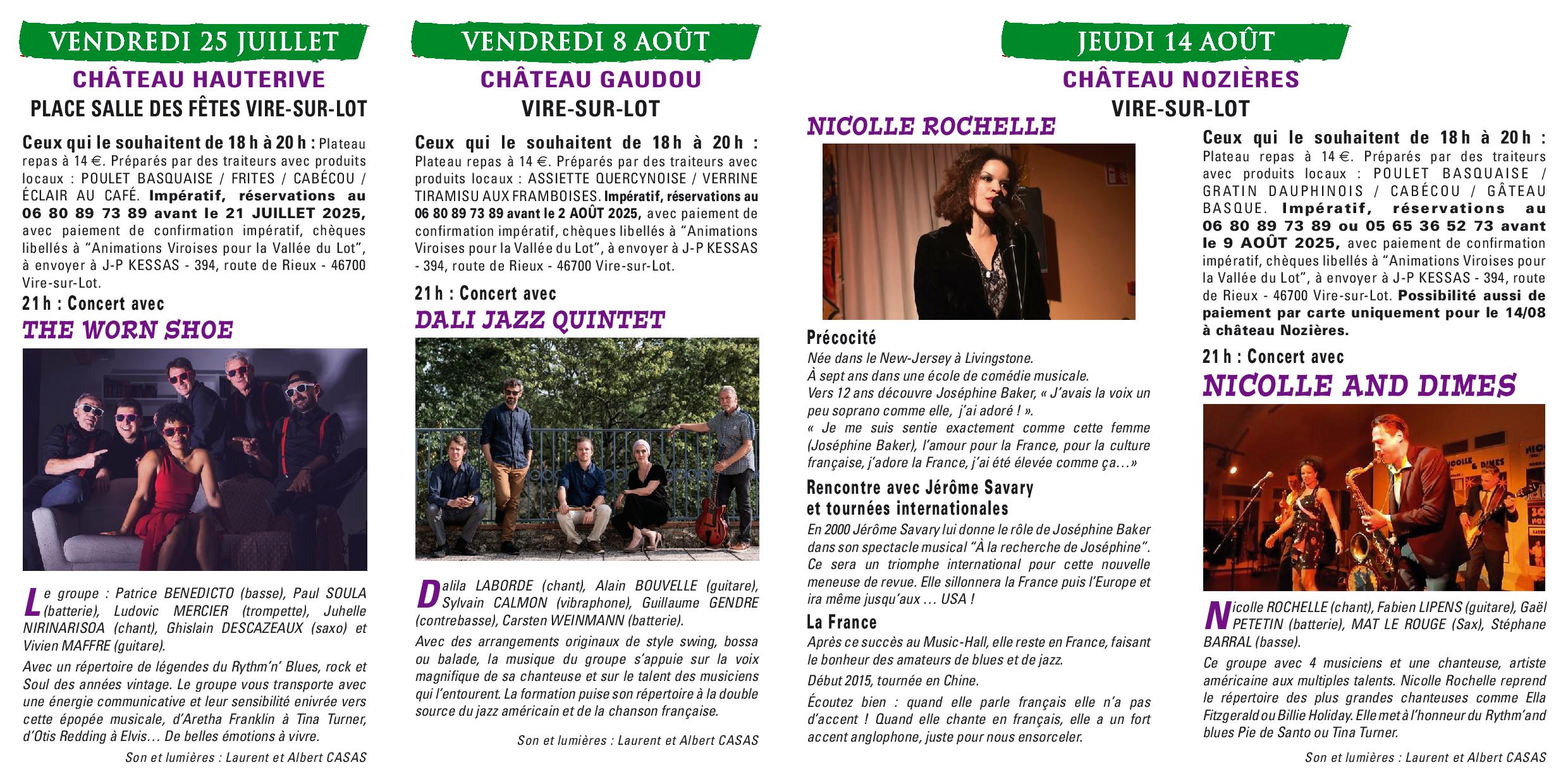 Festival des Vignes : Dali Jazz Quintet, Vire-sur-Lot - photo 3