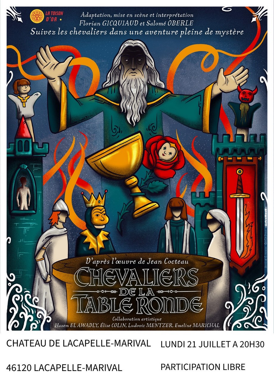 "Les Chevaliers de la Table Ronde" par la Cie La Toison d'Or