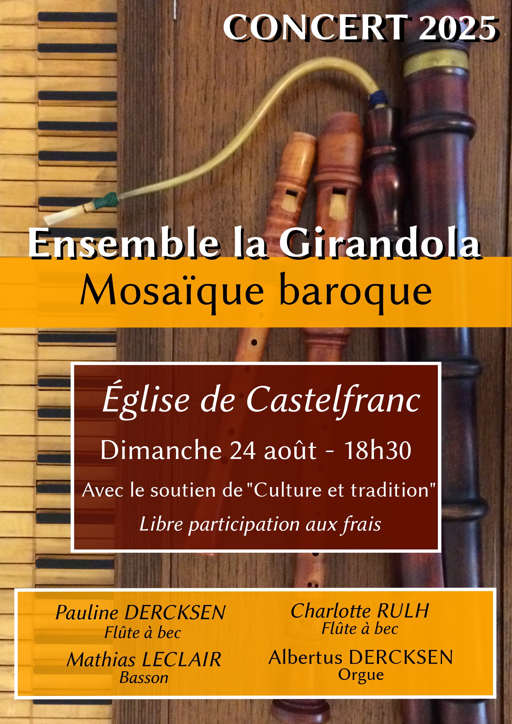 Ensemble " La Girandola" : Mosaïque Baroque
