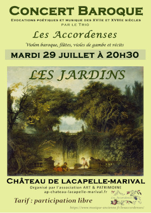 Concert Baroque au Château de Lacapelle