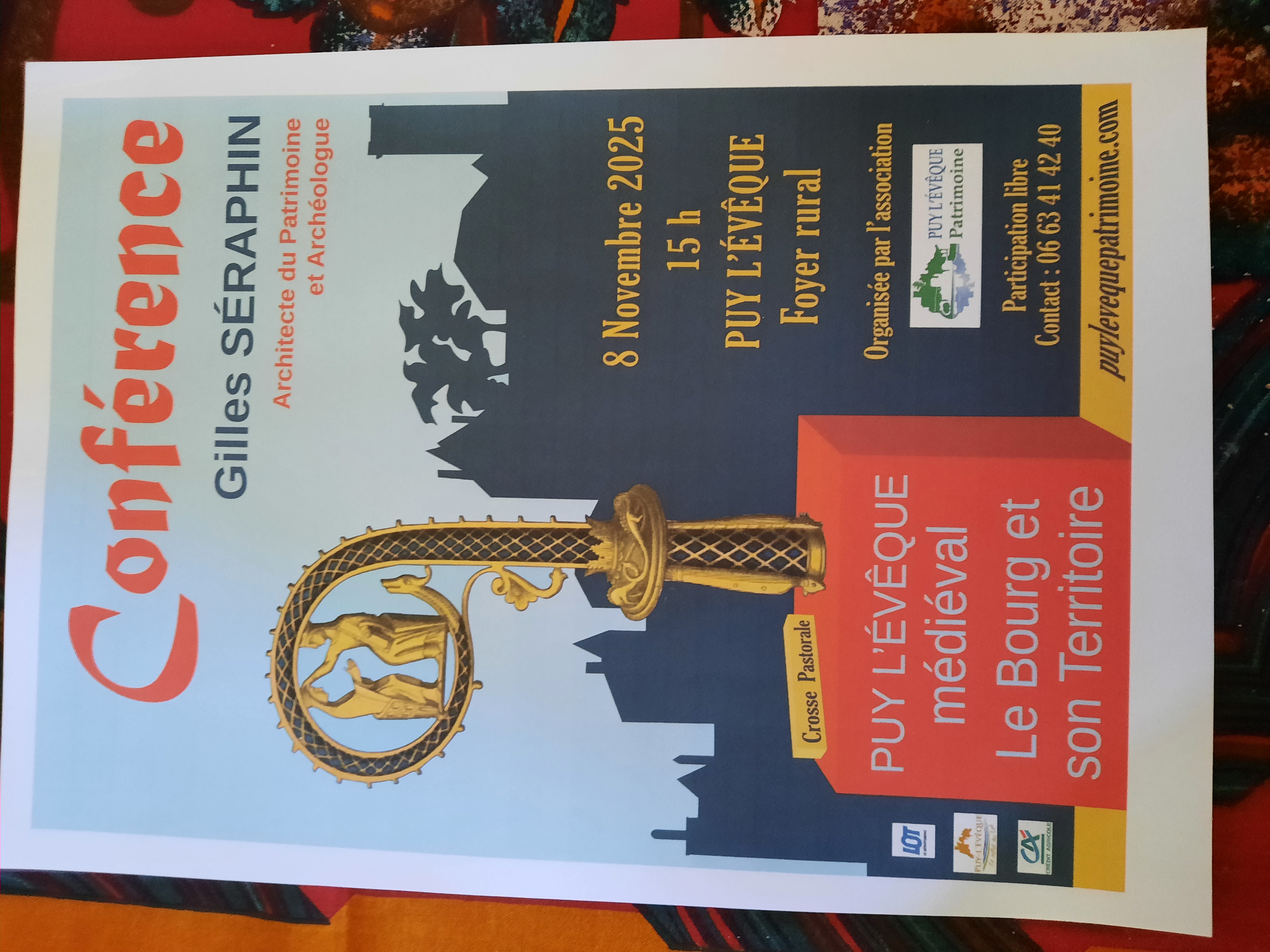 Conférence de Gilles Séraphin :