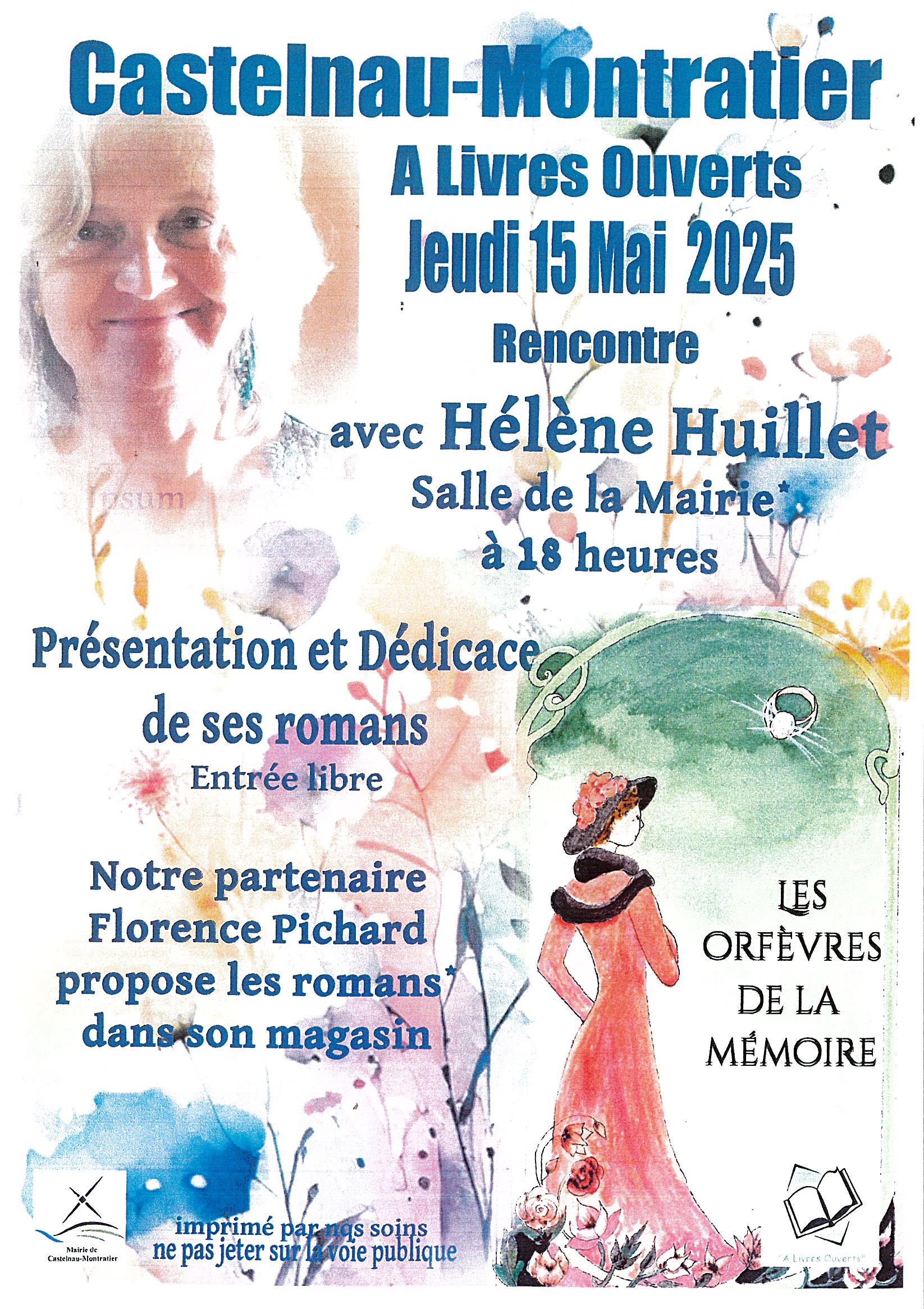 Rencontre avec l'autrice Hélène Huillet