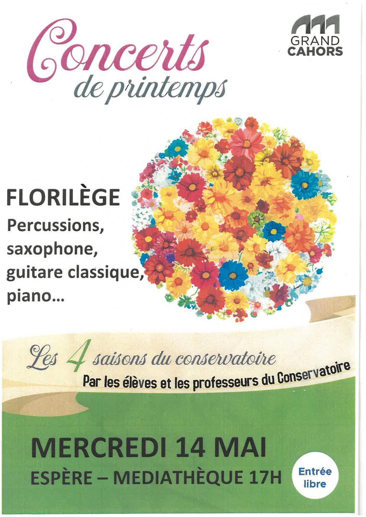 Concert à la bibliothèque d'Espère