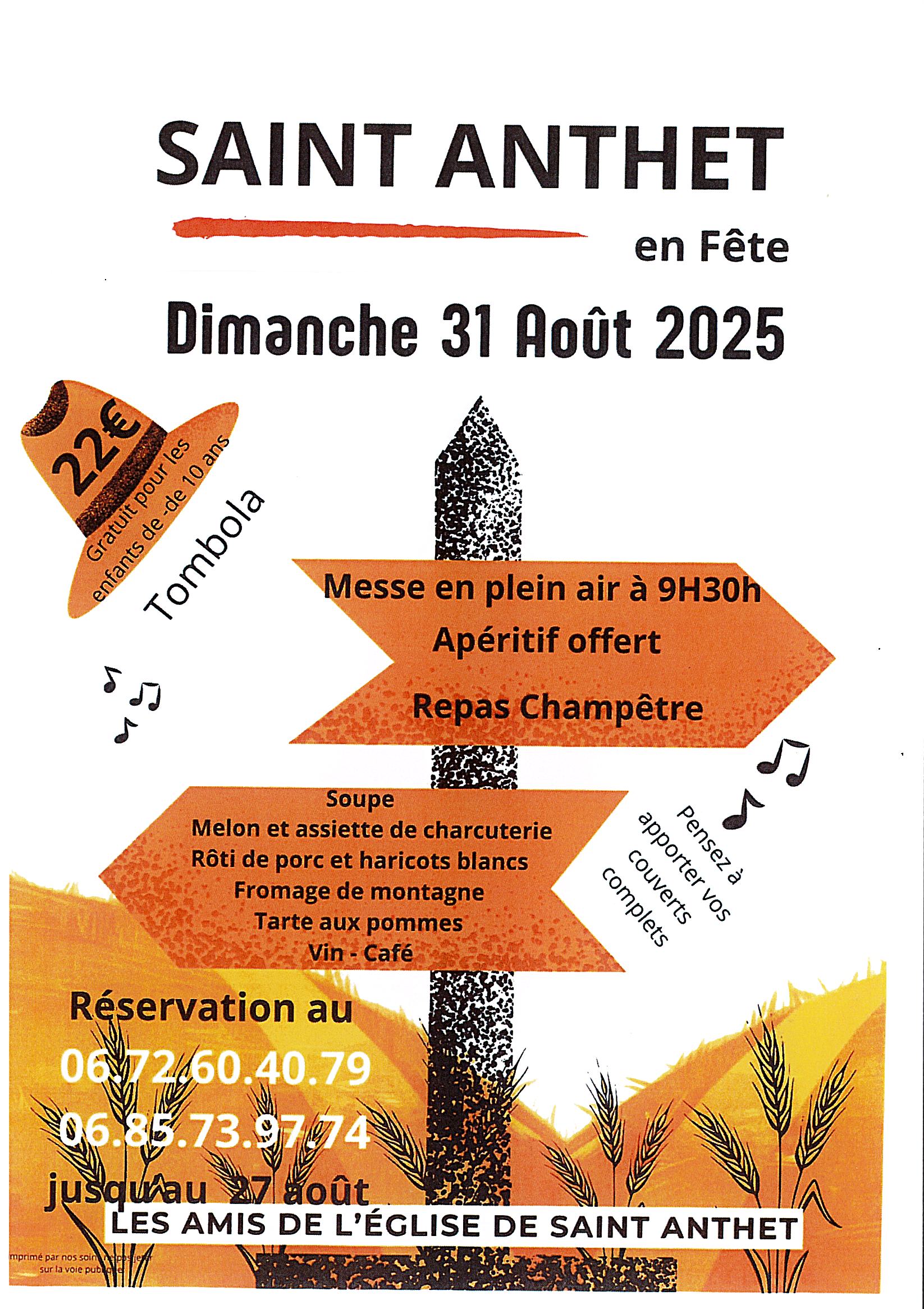 Saint-Anthet en fête