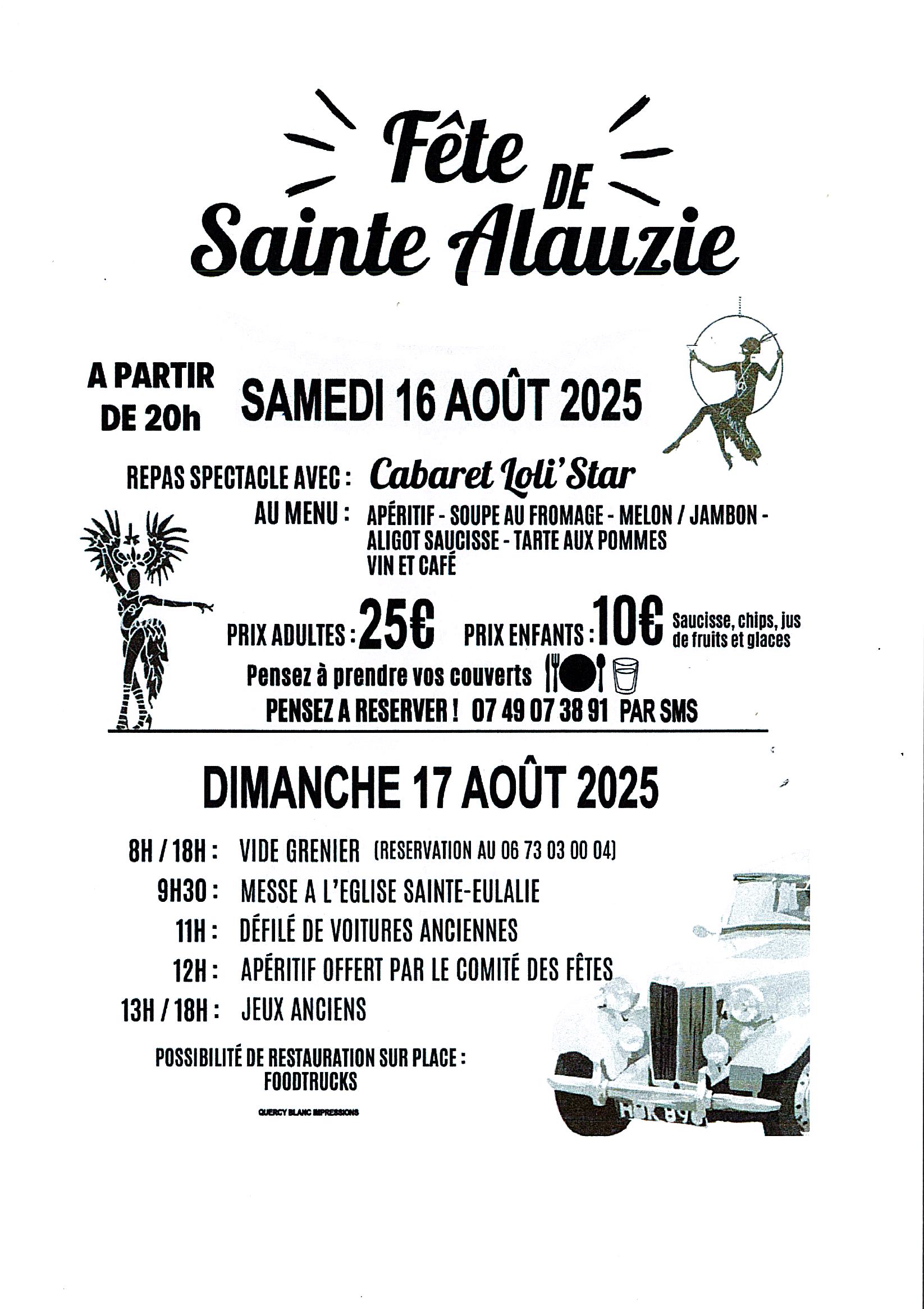 Fête de Sainte-Alauzie