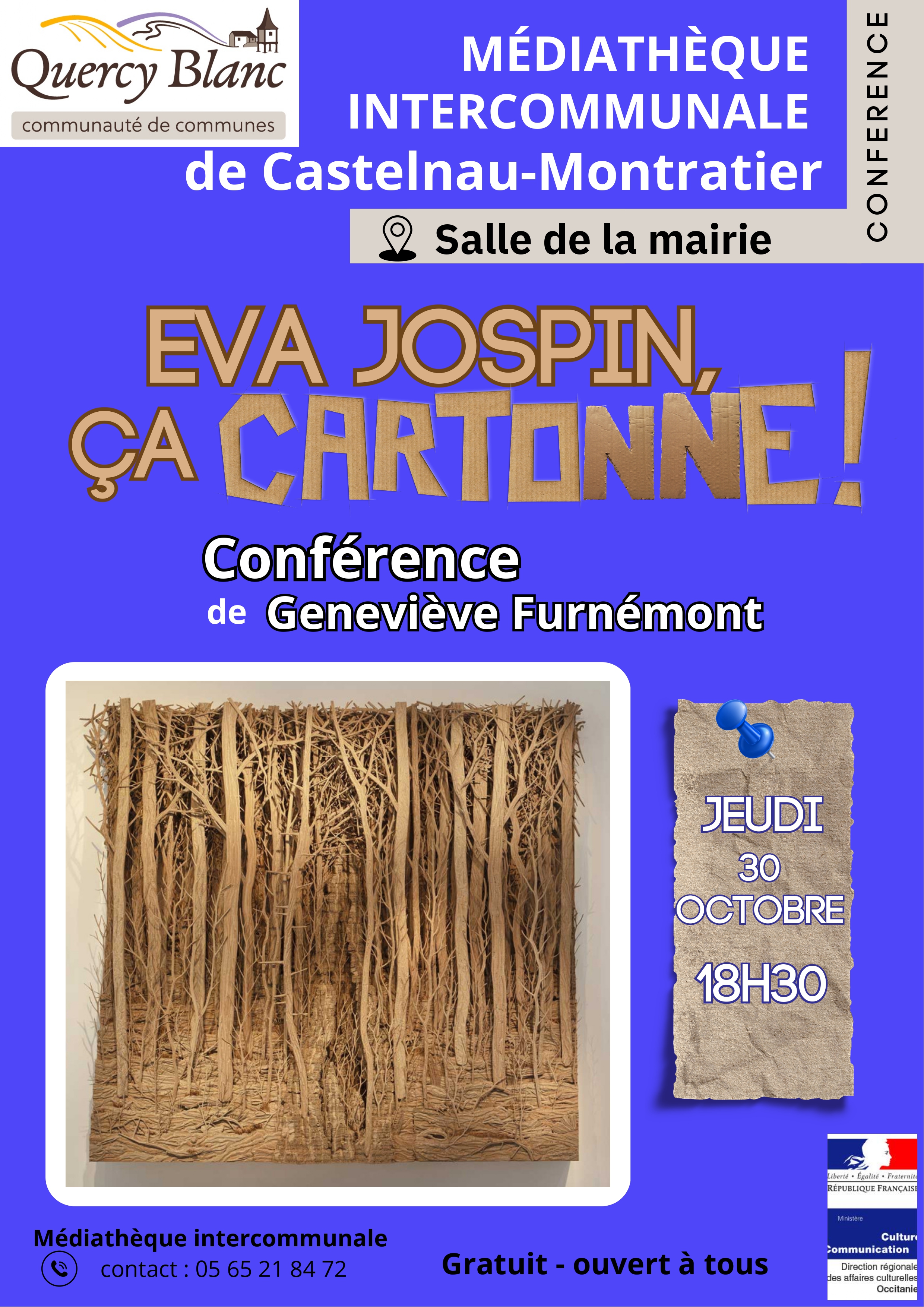 Conférence : Eva Jospin ça cartonne !