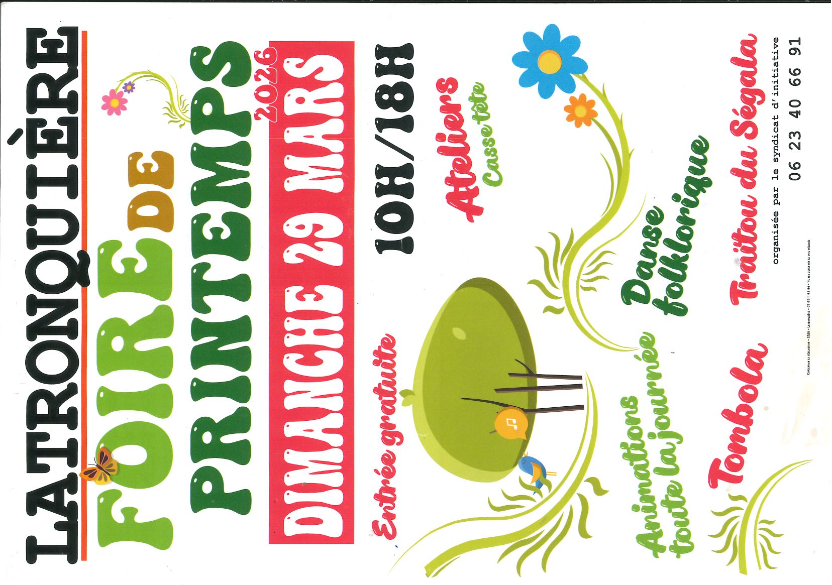 Foire de printemps à Latronquière