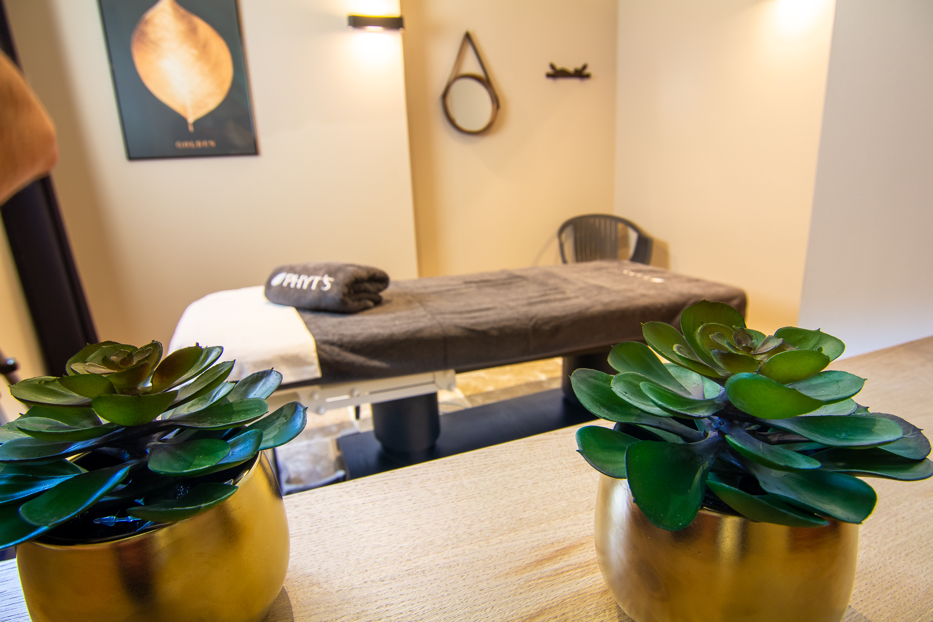 Une salle de massage