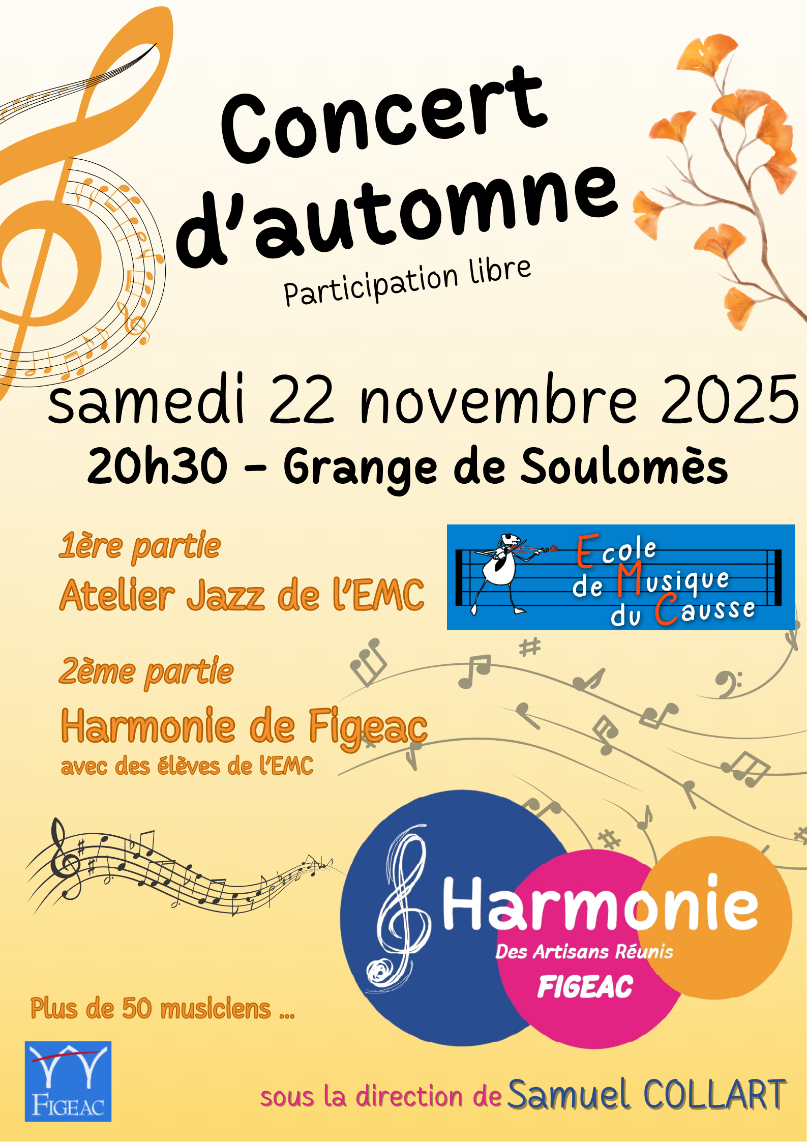 Concert d'automne à Soulomès