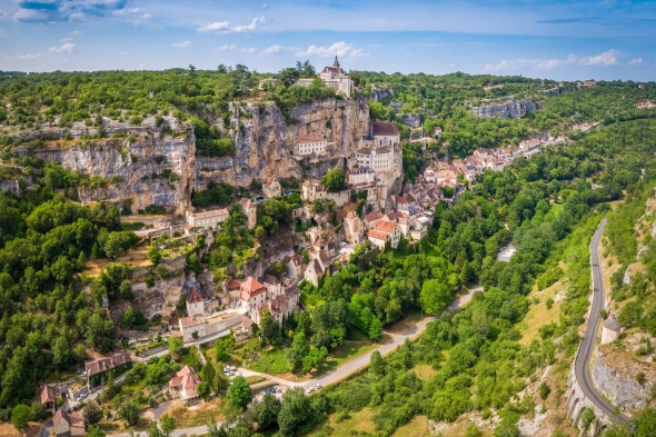 220222 Vue aérienne de Rocamadour © Christophe Bouthé - Agence Vent d'Autan 190916-174838