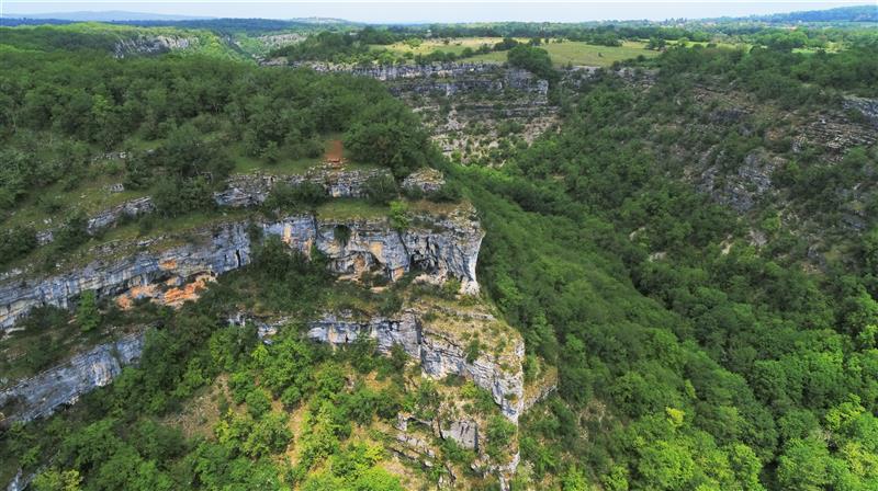 Les parois rocheuses