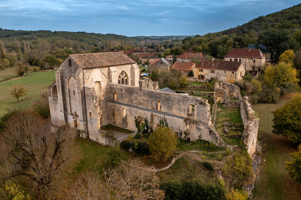 Visite décalée du site de l'Abbaye-Nouvelle à Léobard