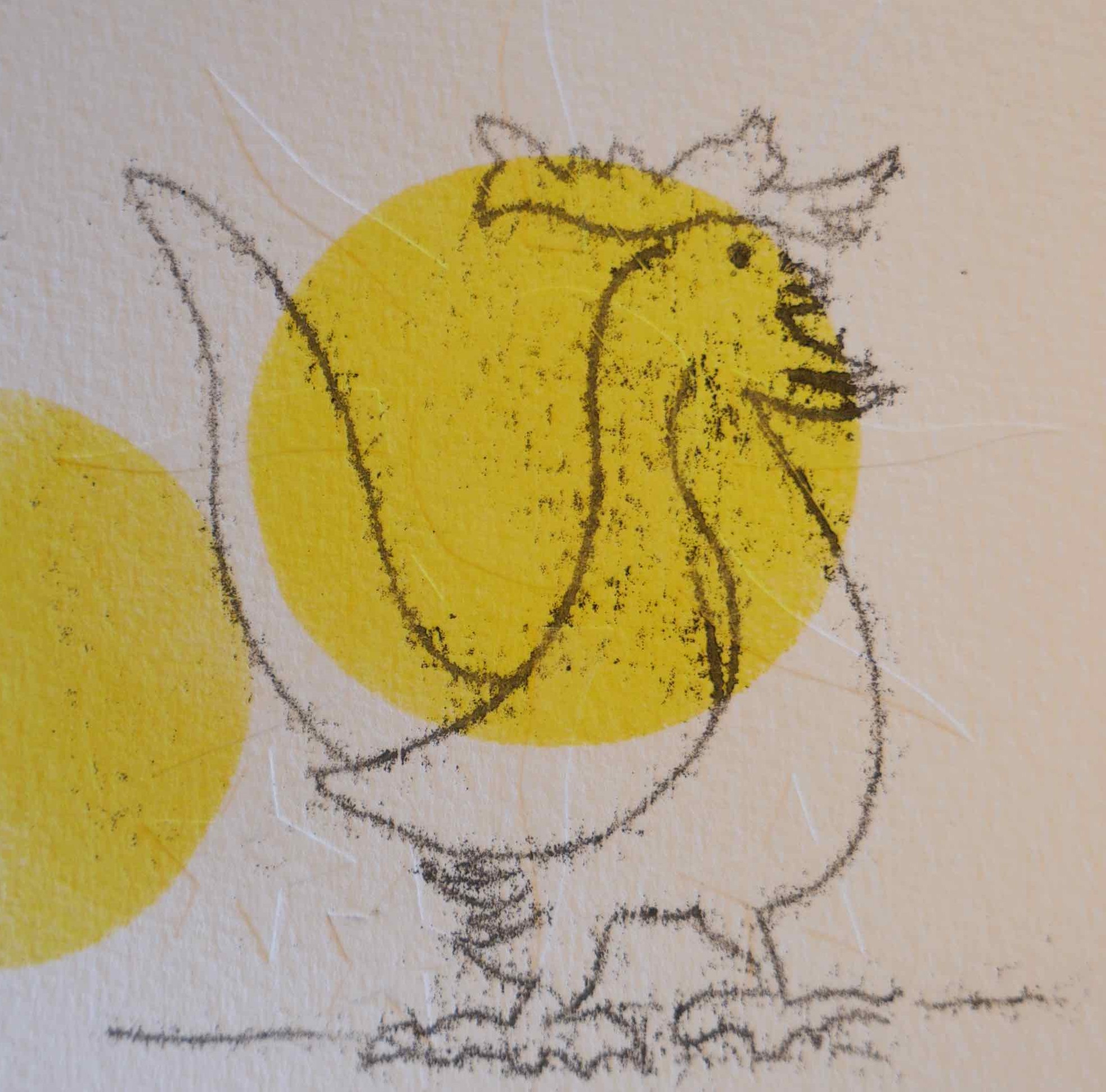 Coqs imprimés, avec Sophie Quinault