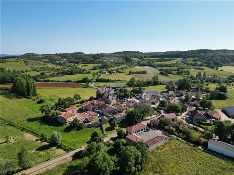 Vue aérienne Le Boulvé
