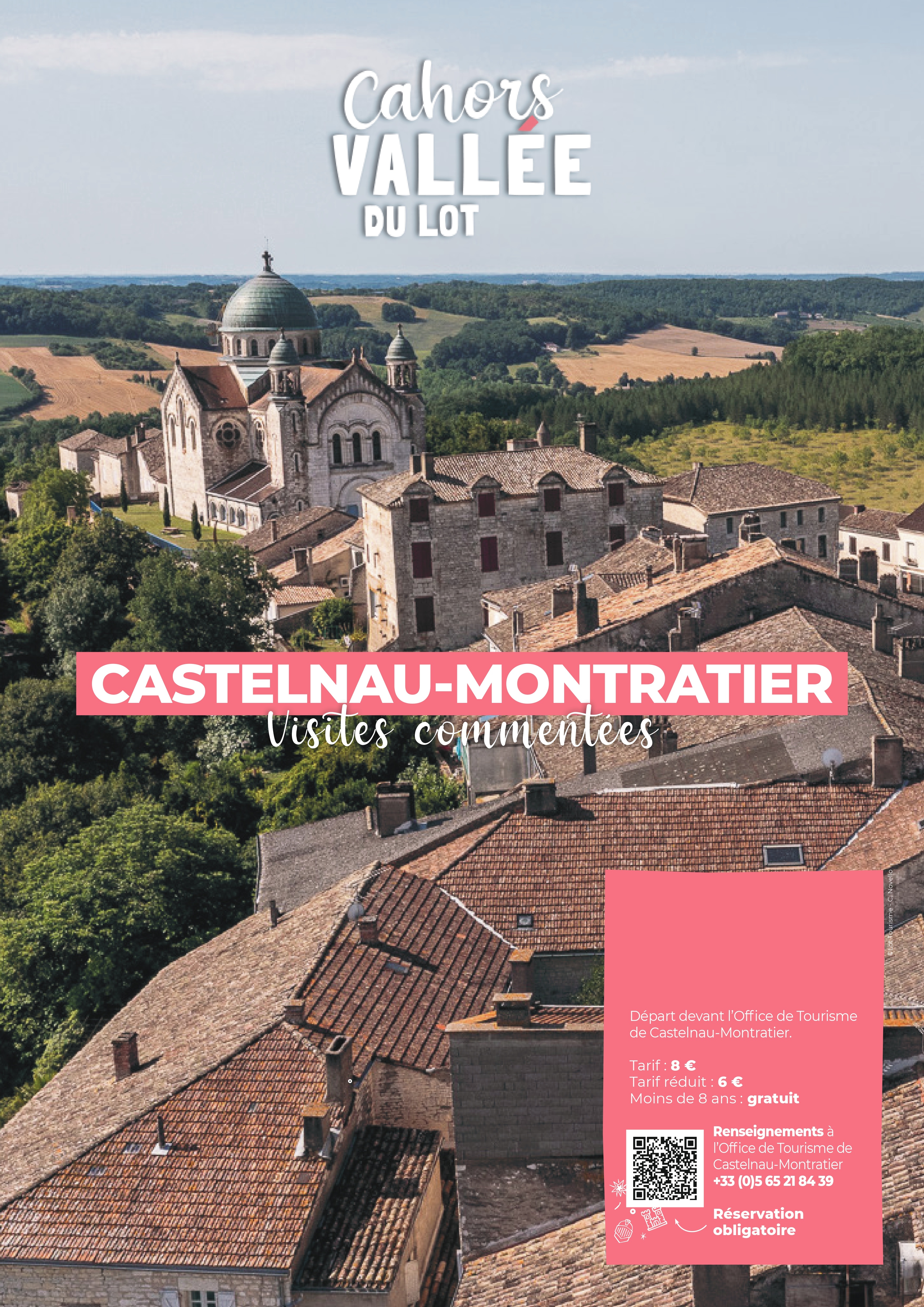 Visite guidée : Castelnau-Montratier historique
