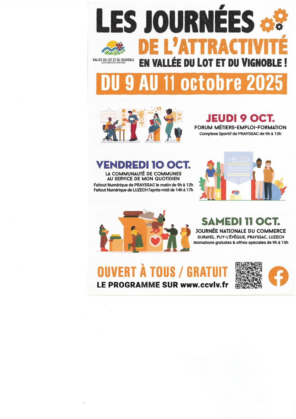 Les journées de l'attractivité en CCVLV: Journée Nationale du commerce de proximité