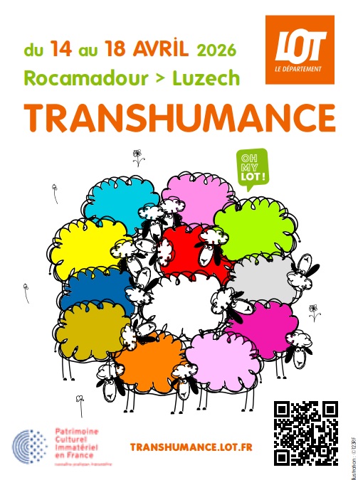 Transhumance Rocamadour- Luzech : étape Crayssac - Luzech