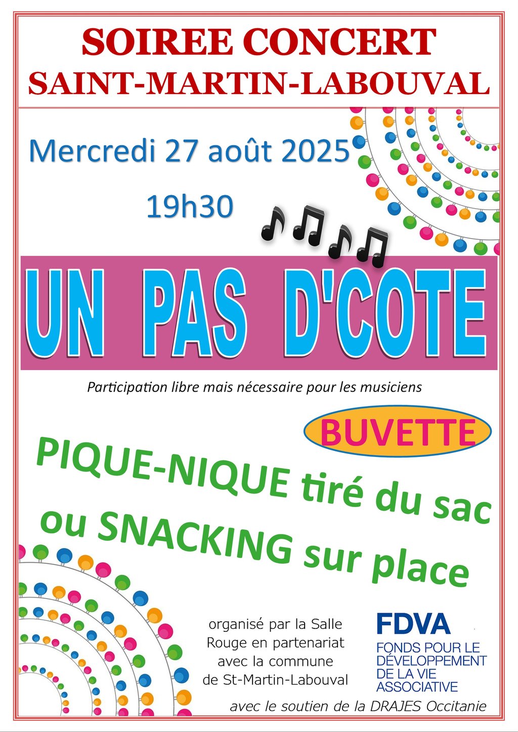 ANNULÉ - Concert Un pas d'côté