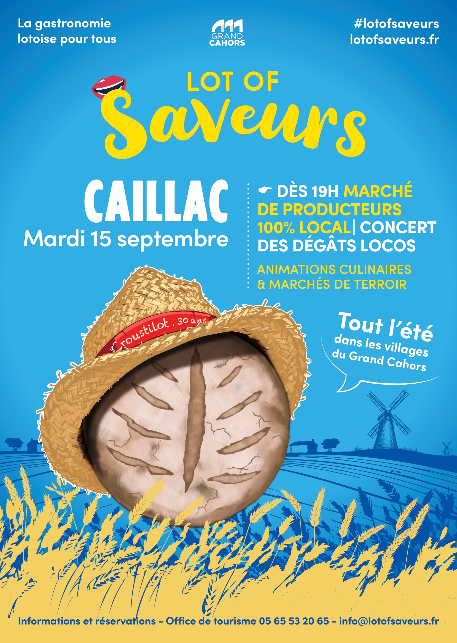 Lot Of Saveurs : marché gourmand à Caillac