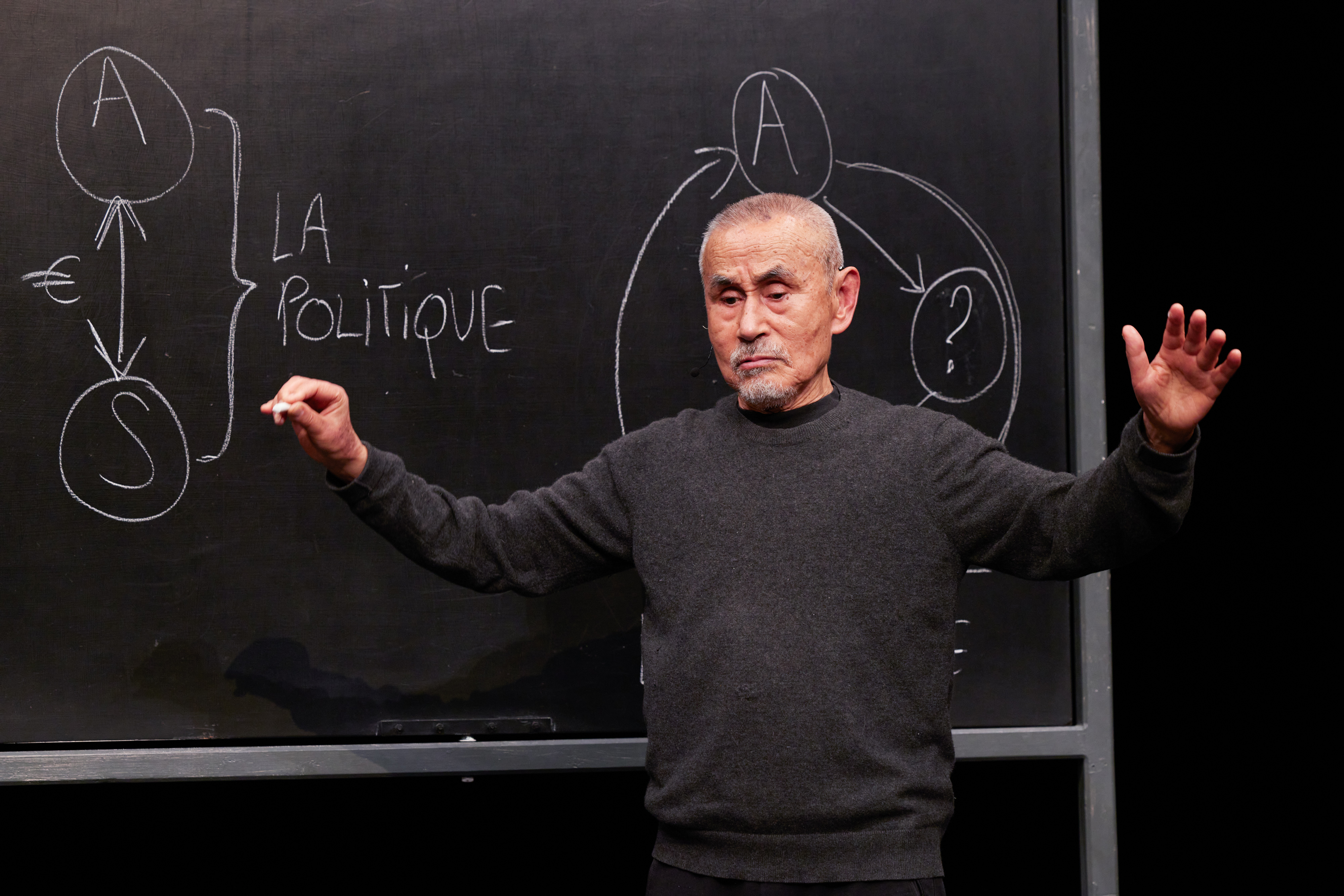 Théâtre de l'Usine - "4 questions à Yoshi Oïda"