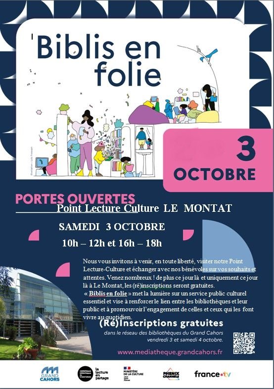 Biblis en folie : portes ouverte  au point lecture de Labastide-du-Vert