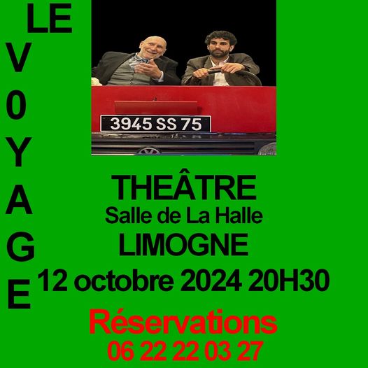 Théâtre à Limogne: "Le voyage"