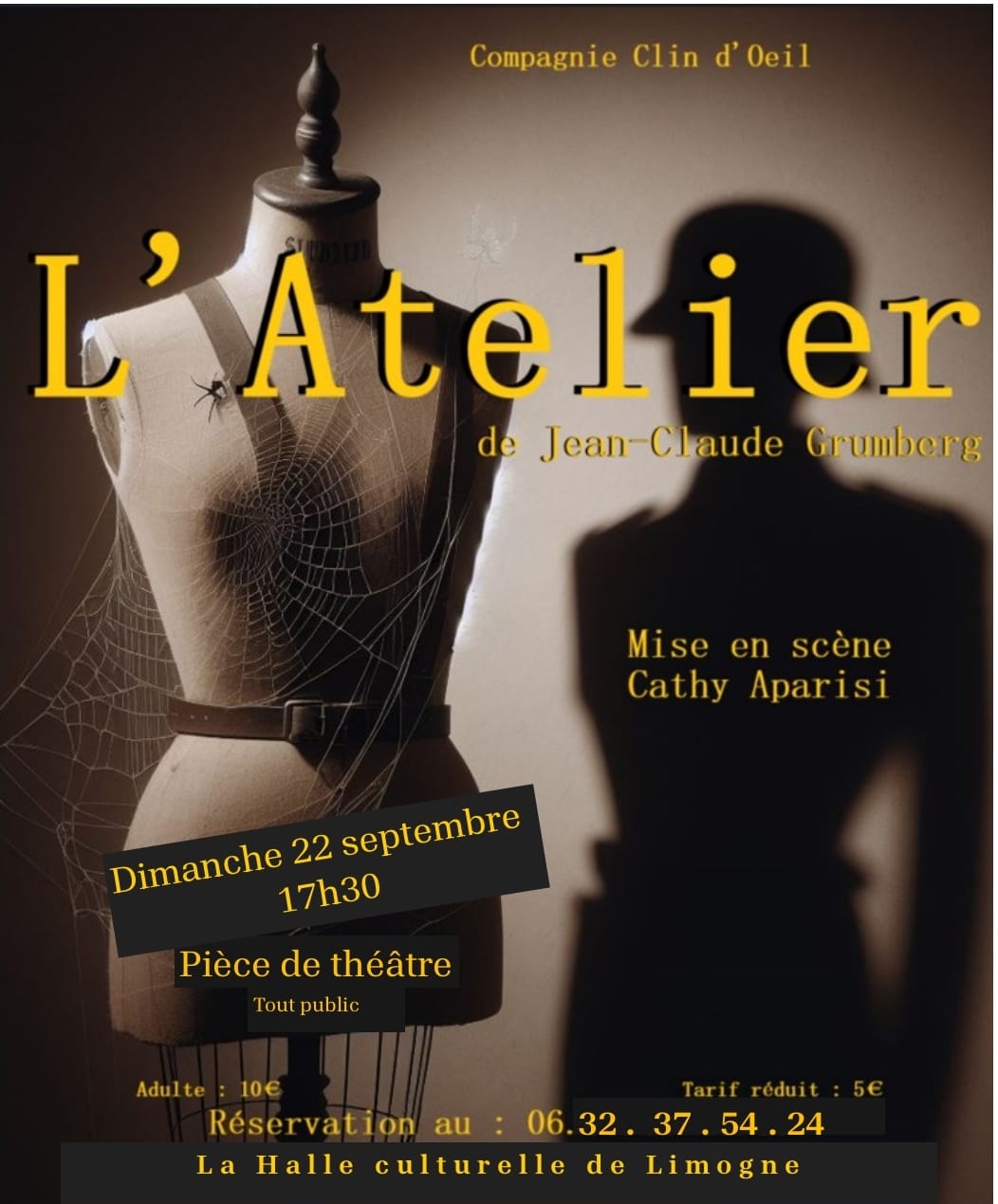 Théâtre à Limogne: "L'atelier"