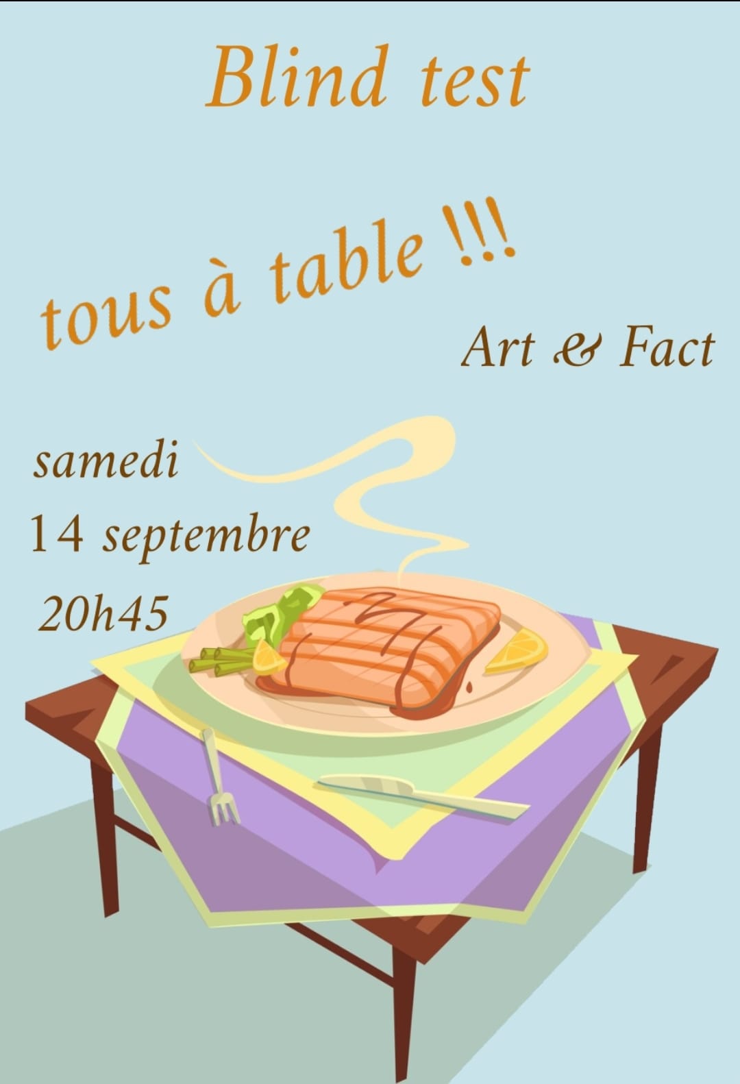 Blind test chez Art&Fact