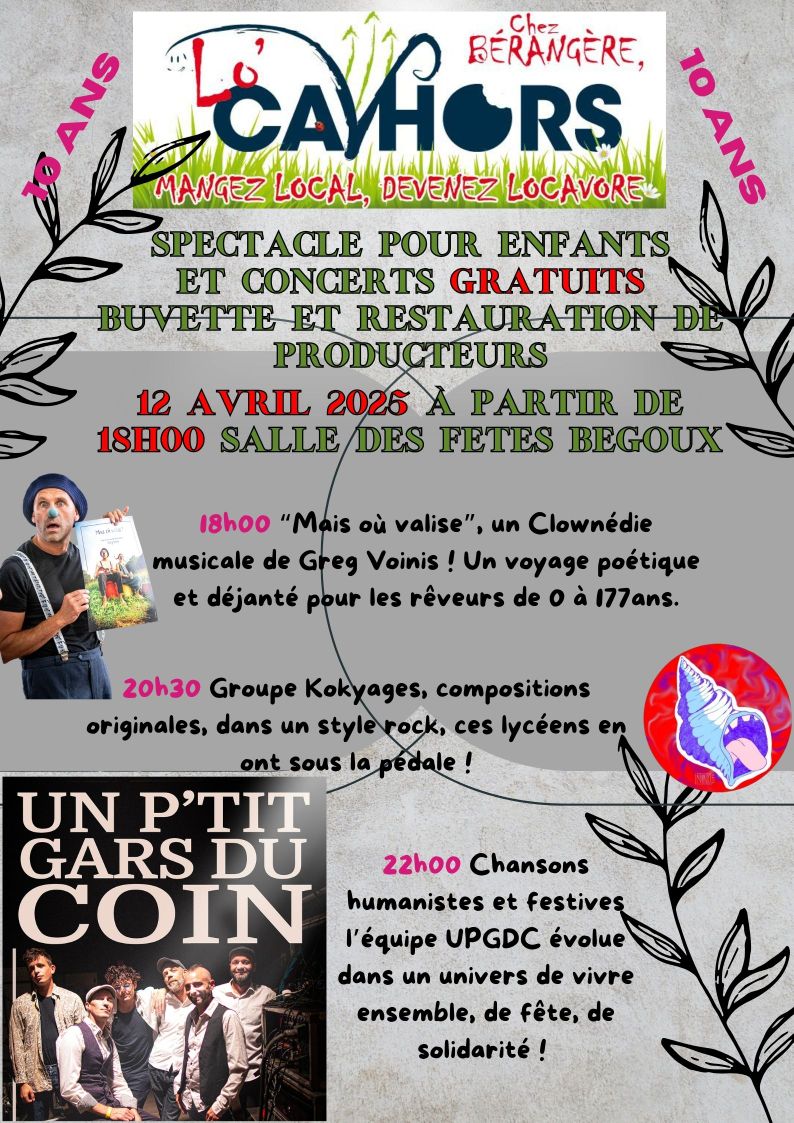 Les 10 ans de Lo'cavhors