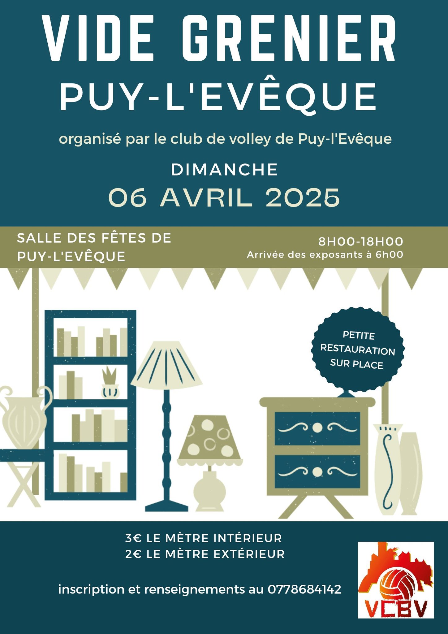 Vide-greniers à Puy-l'Evêque