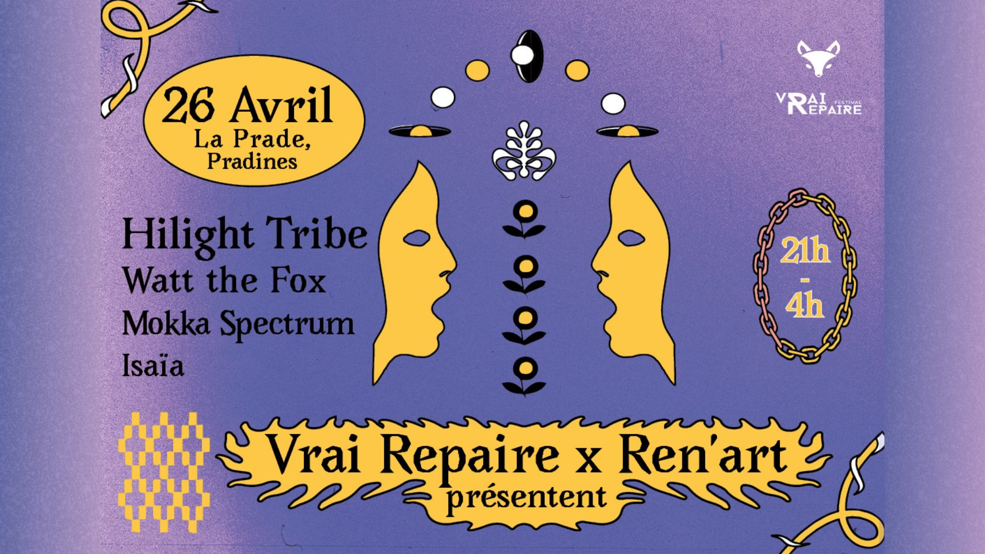 Hilight Tribe and guests à la Prade