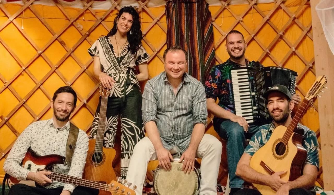 Marché bio et concert à Saint-Laurent-Lolmie