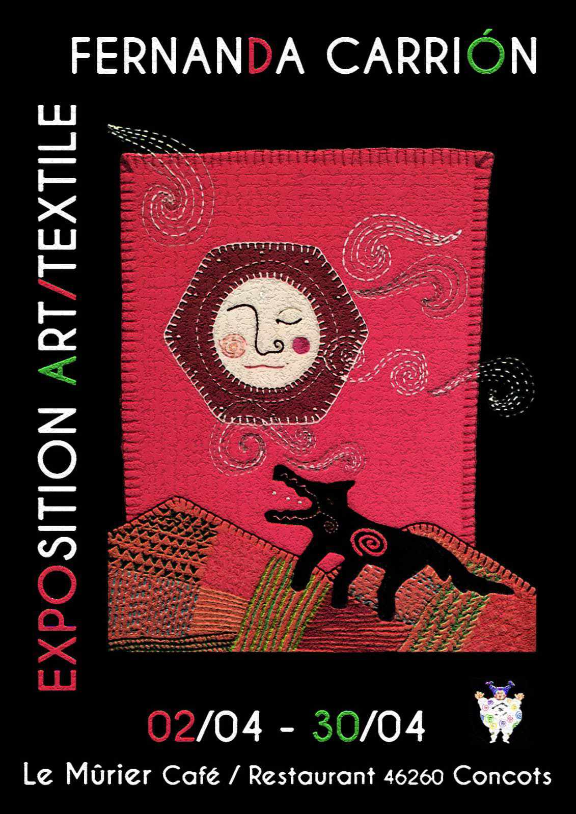 Exposition Art/Textile de Fernanda Carrion