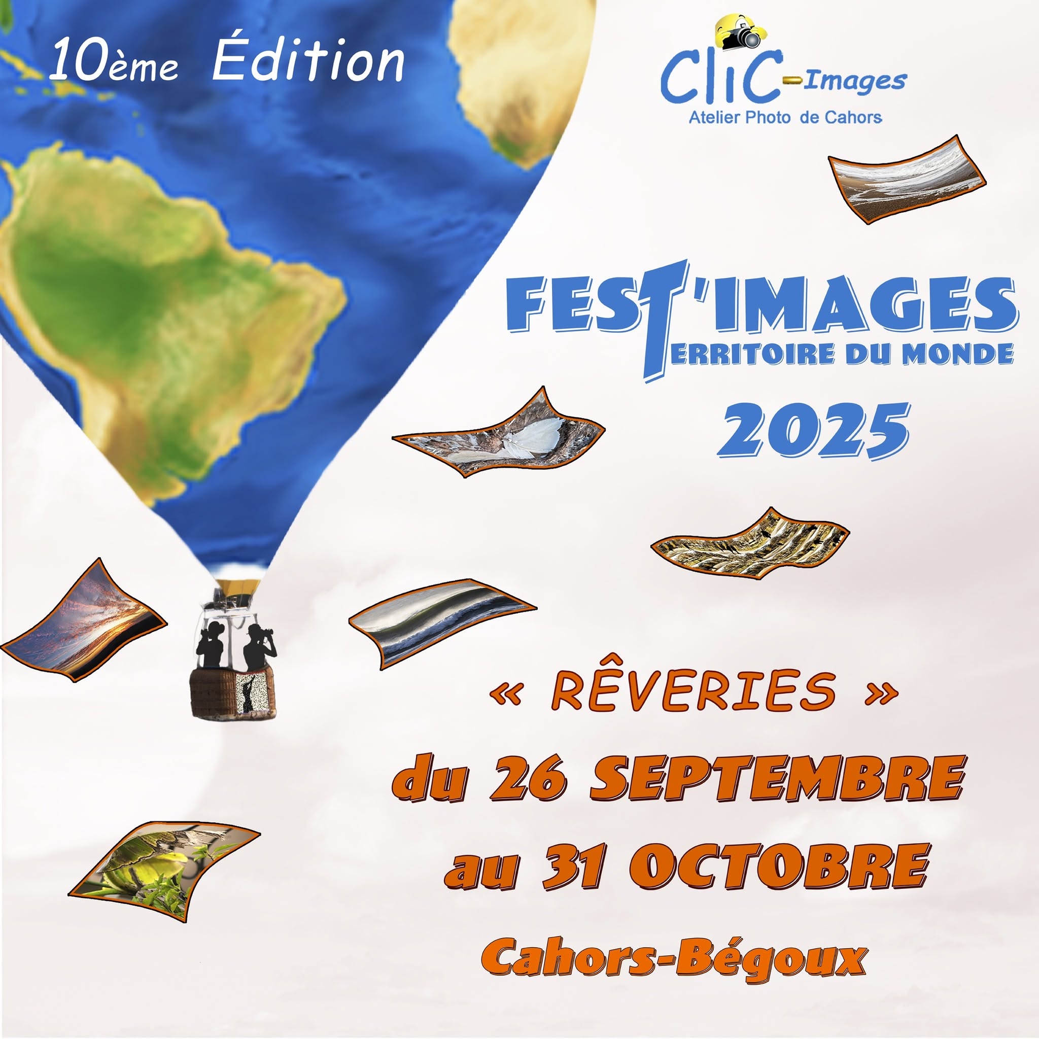 Festival de Photos Fest'Images: "Rêveries". Expositions dans la ville