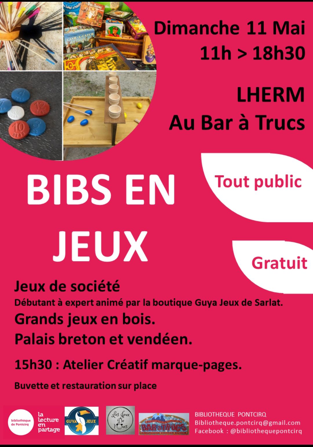 BiB en jeux au Bar à Trucs