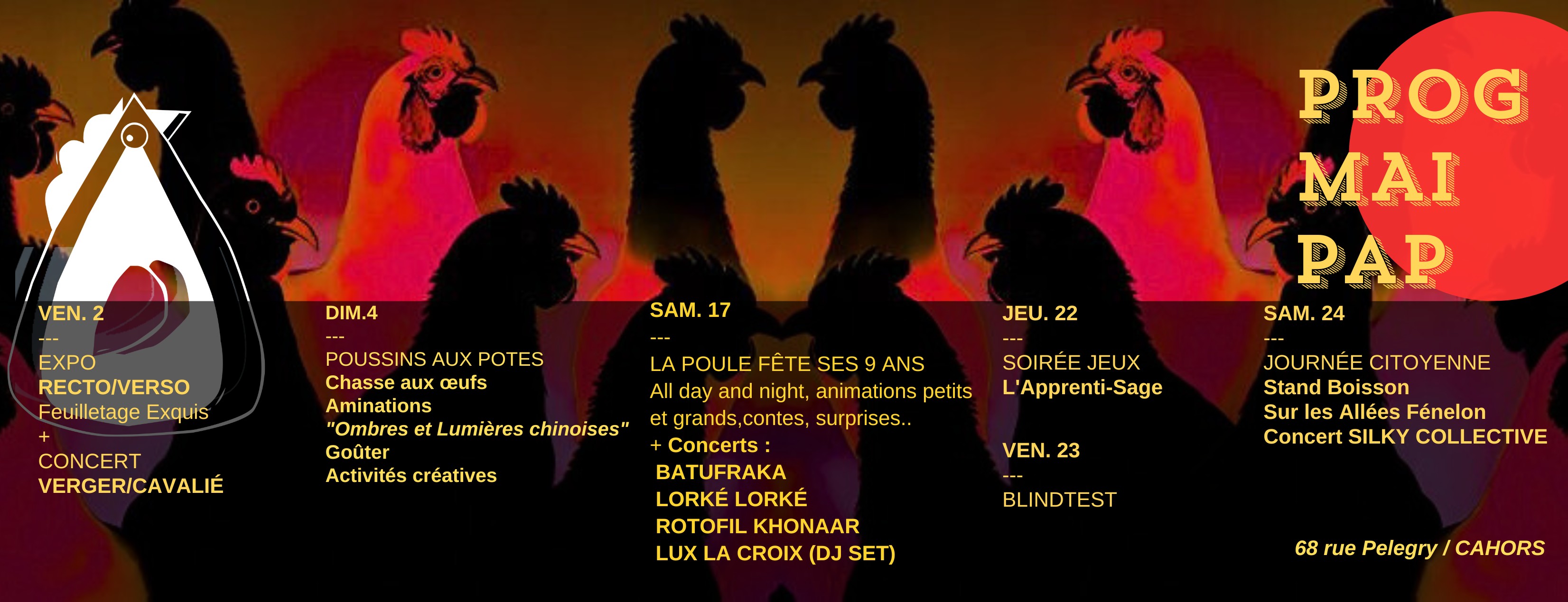 Soirée Blind Test à La Poule aux Potes