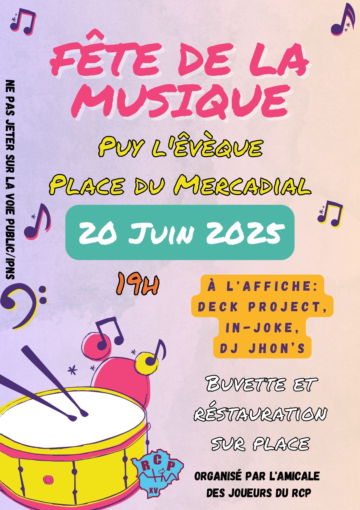 Fête de la Musique à Puy-l'Evêque