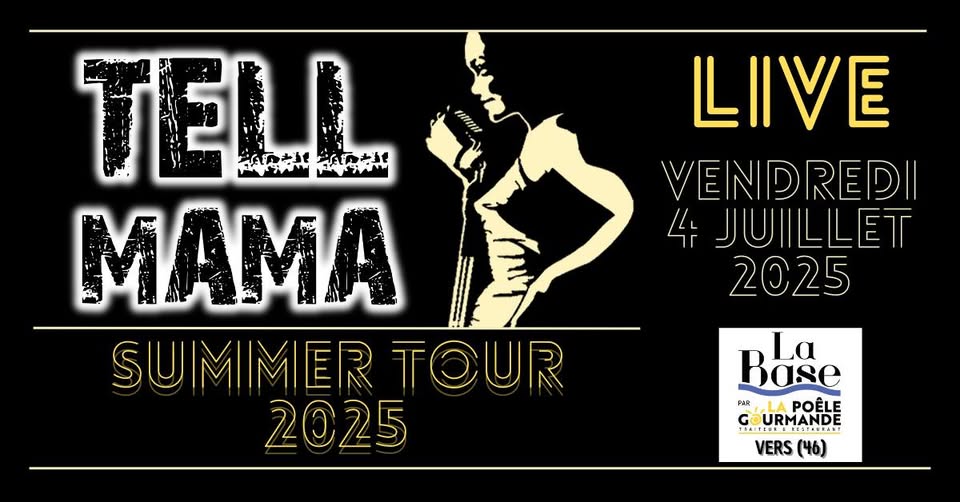 Concert Tell Mama à la Base de Vers