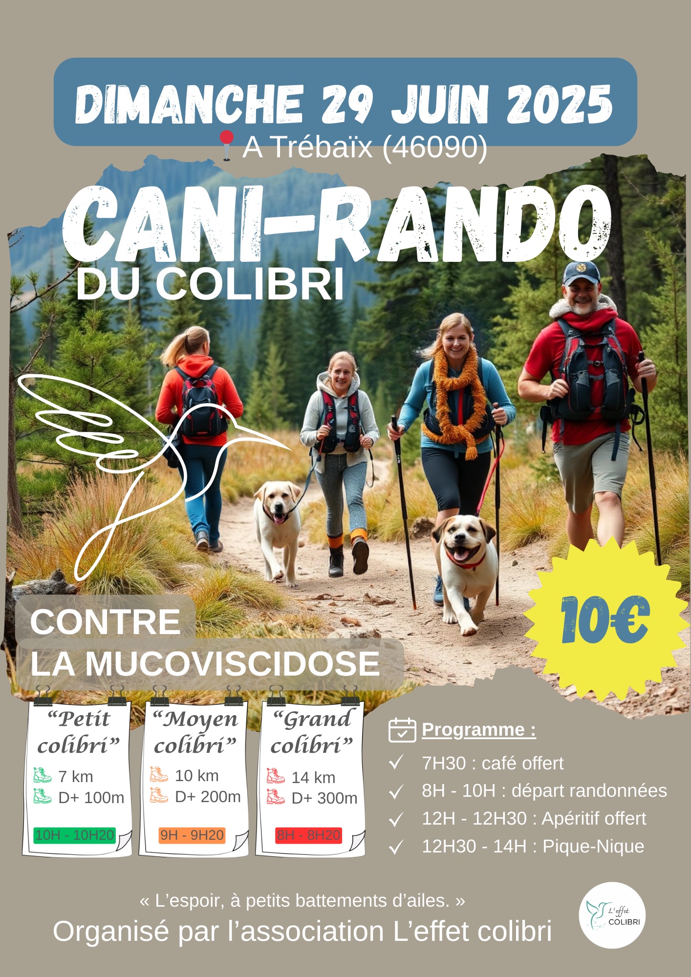 Cani-rando du Colibri