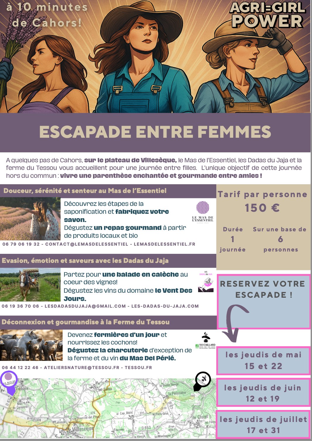 Escapades entre femmes à Villesèque, Villesèque - photo 3