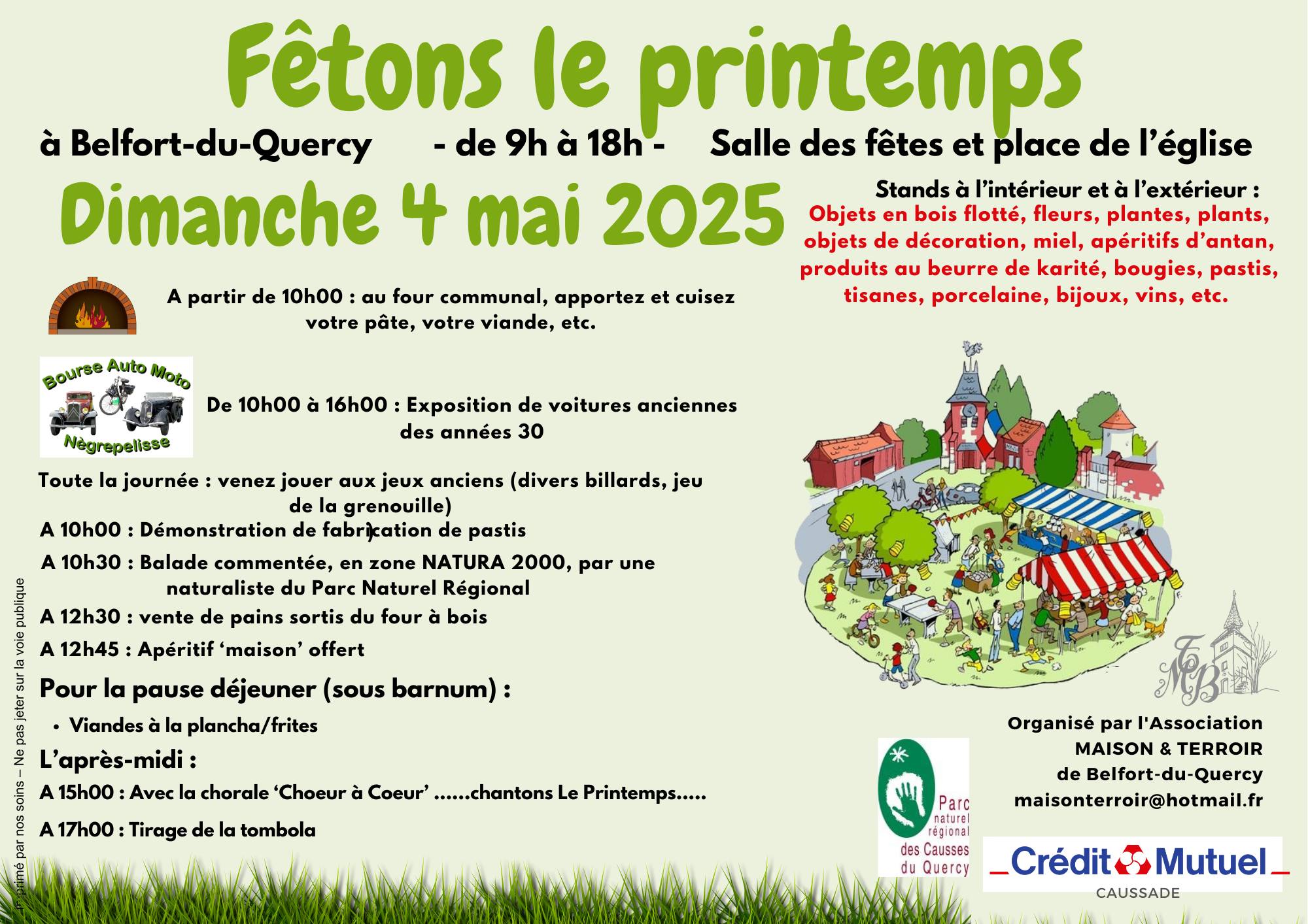 Fête du printemps à Belfort-du-Quercy